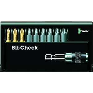 Wera 134200 10 dílná sada bitů 8155/67-9 Bit-Check