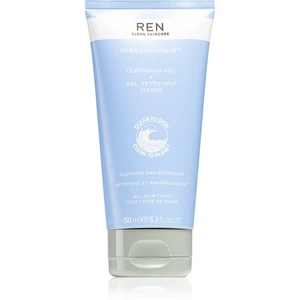 REN Rosa Centifolia™ Cleansing Gel osvěžující čisticí gel pro všechny typy pleti 150 ml