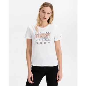 Slim Metallic T-shirt Tommy Jeans - Women