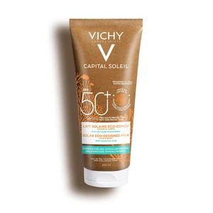 Vichy capital soleil solar eco-design. Milk spf50+