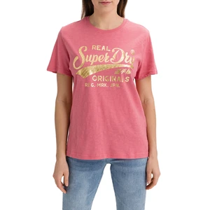 Superdry Tričko Ro Text Infill Entry Tee