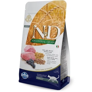 N&D Ancestral Grain Cat Adult Lamb & Blueberry 1,5kg