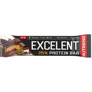 Nutrend Excelent Bar Double 40 g variant: čokoláda - nugát s brusnicami