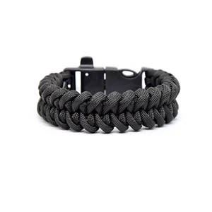 Cordell Čierny Paracord náramok HJ-B-007