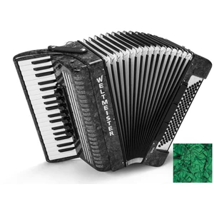 Weltmeister Opal 37/96/III/7/3 MT Green Piano accordion