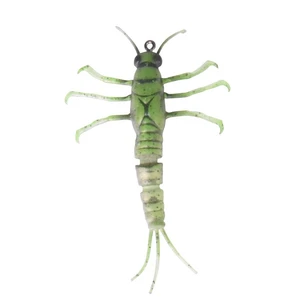 Savage Gear gumová nástraha 3D TPE Mayfly Nymph 5cm 2,5g Green