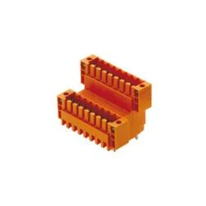 Vstavaná pinová lišta (štandardná) Weidmüller SLD 3.50 V/04/180F 3.2 SN OR BX 1641240000, 27.40 mm, pólů 4, rozteč 3.50 mm, 50 ks