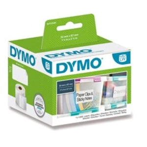 Dymo 11354, S0722540, 32mm x 57mm, bílá, 1000 ks, originální papírové štítky