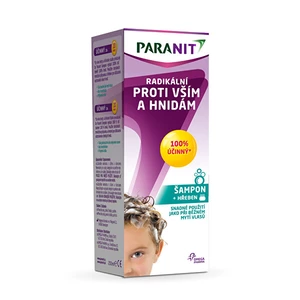 Omega Pharma Paranit šampon 100 ml + hřeben