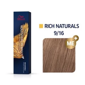 Wella Professionals Permanentní barva na vlasy Koleston Perfect ME™ Rich Naturals 60 ml 9/16