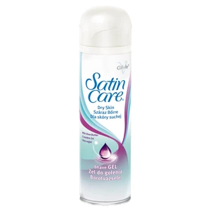 Gillette Satin Care Dry Skin gél na holenie pre ženy Shea Butter 200 ml