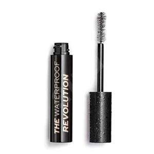 Makeup Revolution The Waterproof Mascara Revolution vodeodolná riasenka pre objem odtieň Black 8 ml