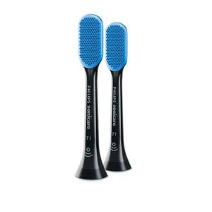 Philips Sonicare TongueCare+ hlavice na čištění jazyka HX8072/11 Black 2 ks