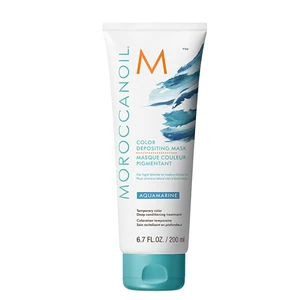 Moroccanoil Color Depositing Mask delikatna odżywiająca maska bez trwałych pigmentów barwiących Aquamarine 200 ml