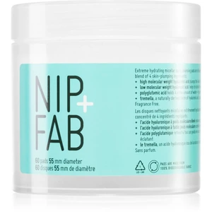 NIP+FAB Hyaluronic Fix Extreme4 micelární čistící pleťové tampónky 60 ml
