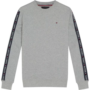 Tommy Hilfiger Grey Men's Sweatshirt Track Top Ls Hwk Basic