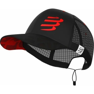 Compressport Racing Trucker Cap Negru/Roșu UNI