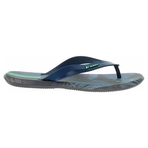 Pánské plážové pantofle Rider 10719-26010 black-blue-green 43