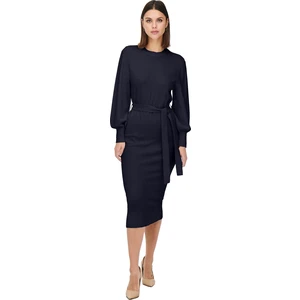 ONLY Dámske šaty ONLLELY Slim Fit 15246036 Night Sky S