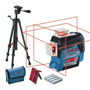 Bosch Professional GLL 3-80 C (Karton) krížová vodováha laserová    Dosah (max.): 120 m