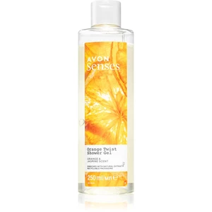 Avon Senses Orange Twist osvěžující sprchový gel 250 ml