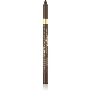 Eveline Cosmetics Variété vodeodolná gélová ceruzka na oči odtieň 02 Brown 1 ks