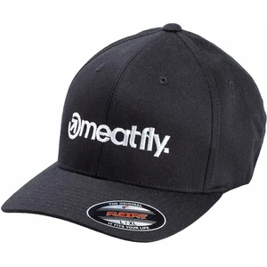Meatfly Brand Flexfit Black