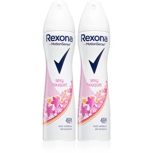 Rexona Sexy Bouquet antiperspirant v spreji 2 x 150 ml (výhodné balenie)