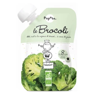 POPOTE Kapsička bio brokolice 120 g, 8+