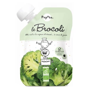 POPOTE Kapsička bio brokolica 120 g, 8+