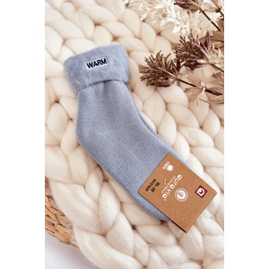 Women's Warm Socks Blue Warm