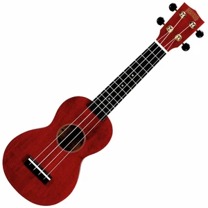 Mahalo MS1TRD Ukelele soprano Transparent Red