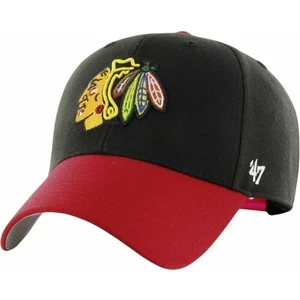 Chicago Blackhawks NHL '47 Sure Shot Snapback Black Hokejowa czapka z daszkiem