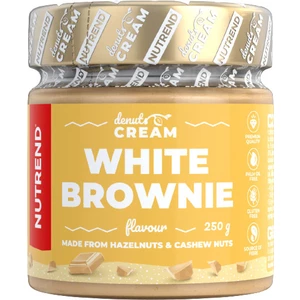 Nutrend DeNuts Lahodný orechový krém White Brownie 250 g