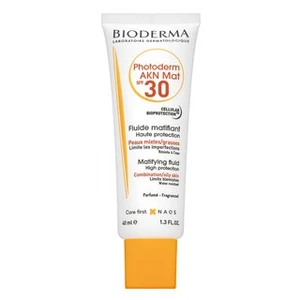 Bioderma Photoderm AKN Mat SPF30 Matifying Fluid mléko na opalování pro citlivou pleť 40 ml