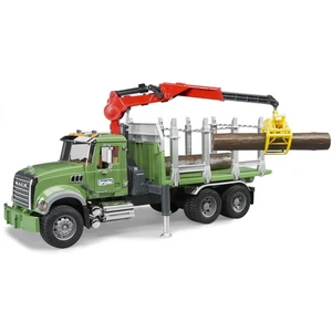 Bruder 02824 Auto Mack Granit Přepravník dřeva