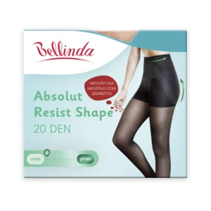 Bellinda Harisnya ABSOLUT RESIST SHAPE 20 DEN - Formáló harisnya, ezen kívül, ne engedje el a szemet - fekete