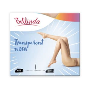 Bellinda 
TRANSPARENT 15 DEN - Highly transparent tights - black
