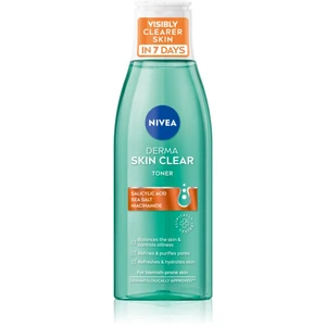 Nivea Derma Skin Clear čisticí pleťová voda 200 ml