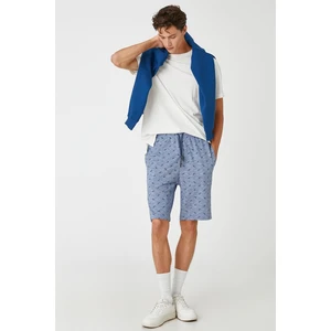 Koton Basic Shorts with Lace-Up Waist