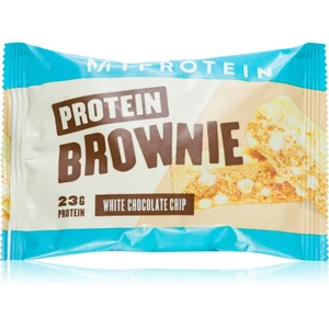 MyProtein Protein Brownie proteinová tyčinka příchuť White Chocolate Chip 75 g