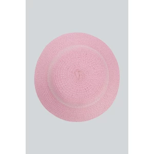 Dagi Pink Straw Hat