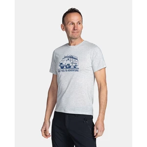Men's functional T-shirt KILPI GAROVE-M Light gray