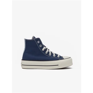 Tenisky Converse Chuck Taylor All Star Lift HI A03821C-NAVY, dámske, tmavomodrá farba, A03821C