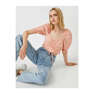 Koton Blouse - Orange - Regular fit