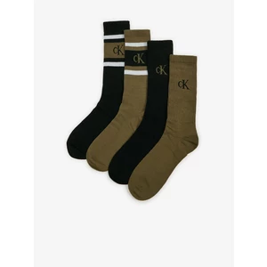 Calvin Klein Underwear	 Ponožky 4 páry Černá