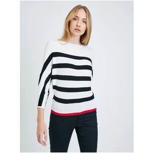 Black-cream striped sweater ORSAY - Women