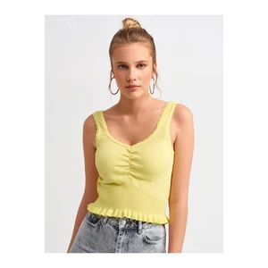 Dilvin Camisole - Yellow - Slim fit