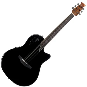 Ovation Applause AE44II Mid Cutaway Negro