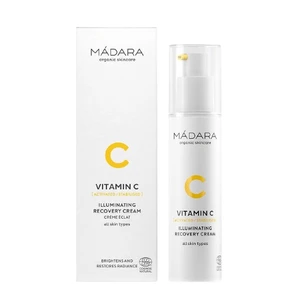 MÁDARA Rozjasňující pleťový krém Vitamin C (Illuminating Recovery Cream) 50 ml